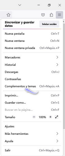 firefox Herramientas