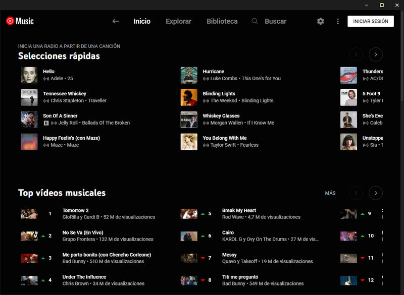 YouTube Music Desktop